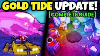 FULL GUIDE To COMPLETE GOLD TIDES UPDATE In FISCH Roblox!