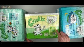 Review: Crinklz - saugstarke Windeln mit Folie und Motiven für Kids und Erwachsene | kiwisto Clips