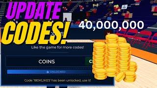 *NEW* UPDATE! COINS!!! CODES* [2X]Basketball Legends ROBLOX