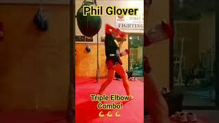 Phil Glover Triple Elbows! #muaythai #mma #motivation