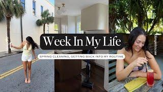WEEK IN MY LIFE: Spring Cleaning, Getting Back Into A Routine, Nuuly Unboxing