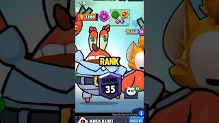 Rank 35 Mr Krabs (Tick)  #brawlstars #spongebob #rank35 #tick #mrkrabs