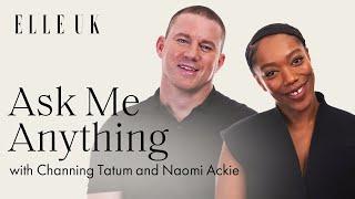 Channing Tatum And Naomi Ackie Reveal Their Desert Island Must-Haves And More | ELLE UK