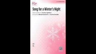 Song for a Winter's Night (SATB), arr. Hanawalt/Sasanfar – Score & Sound
