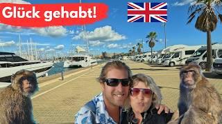 Großes Glück auf Gibraltar: Ein Abenteuer auf dem Affenfelsen. #Wohnmobil #Spanien #England