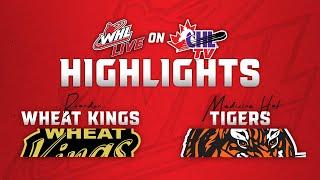 Brandon Wheat Kings at Medicine Hat Tigers 10/11 | WHL Highlights 2024-25