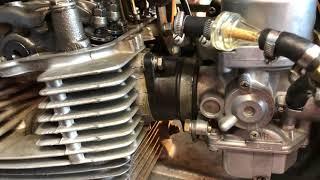 Honda CB250N Super Dream Service - Cam Chain Tensioner