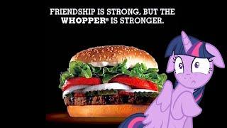 [My Little Pony: Equestria Girls] - Intro Remix / [Burger King] - Whopper Whopper Song [MASHUP]