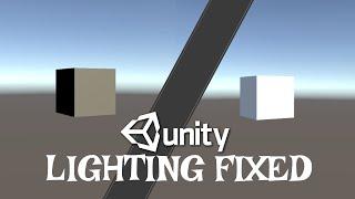 Unity3d Lighting Fixed