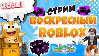 ВОСКРЕСНЫЙ СТРИМ РОБЛОКС! СИМУЛЯТОР ПИТОМЦЕВ, БОМЖ и Другие! Робзи с Подписчиками.