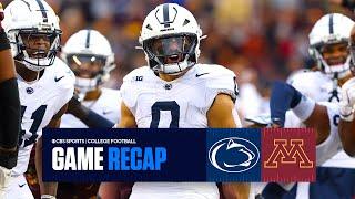 Penn State SURVIVES Minnesota to remain in Big Ten title picture | Game Recap