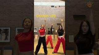 “Crack the sky open, put your hands up!” #meovv #handsup #dancechallenge #kpop #everchange #dancer
