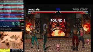 Mortal Kombat 4 Speedrun World Record Ultimate Master II Arcade 2v2 9m 11.80sec