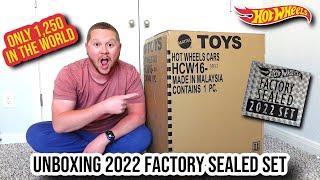 Unboxing Hot Wheels Factory Sealed 2022 Set