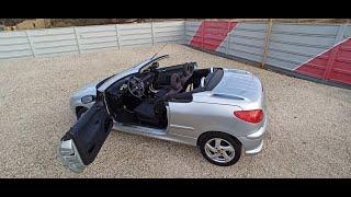 Peugeot 206CC KABRIO Magisches dach auf Basis des SLK-Modells.