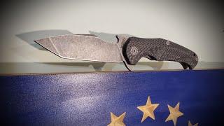 Kubey Knives 159-1 Carbon Fiber Review