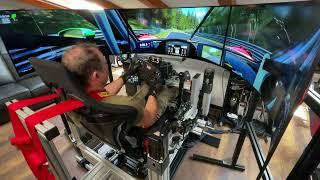 ULTRAWIDE HIGH END MOTION Simulator - ACC Nordschleife - Ferrari 296 GT3