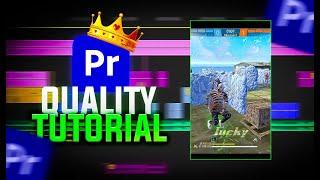 Free Fire HDR Sharpen Quality Tutorial For Pc | Adobe Premiere Pro | Capcut (2024)