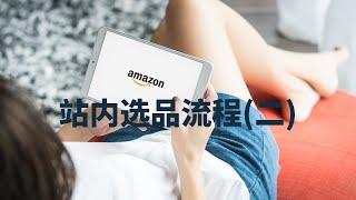 亚马逊amazon系列课程学习之20 站内选品流程二 选品技巧 运营学习培训教程 初级中级高级高阶进修班 快速出单高手