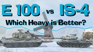 WOT Blitz Face Off || E 100 vs IS-4