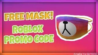 NEW FREE HASHTAG NO FILTER Bear Mask - ROBLOX PROMO CODE INSTAGRAM ITEM