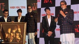 Amitabh Bachchan Launches Aadesh Shrivastava's Son Avitesh's Song 'Main Hua Tera'