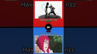 Would You Rather? Ep. 40 (Naruto Edition # 4)