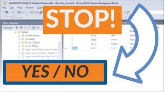 SQL Server Yes/No Field | Type