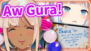Gura's last Note to Sana 【Tsukumo Sana / HololiveEN】
