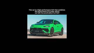 All about the Lamborghini Urus