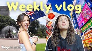 spend the week with us | Japan with my bf, red carpet event, BTS, hauls!