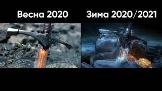 Сравнение заставок РЕН ТВ (весна и осень 2020 vs зима 2020-21)