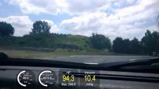 Víkendové závodění v Hradci na Czechringu - drift - on board
