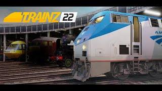 Trainz Railroad Simulator 2022 Первый взгляд в мультиплеер спустя за 2,5 года с чем-то МП в 2025 год