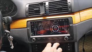 Установка магнитолы Android 9.0 8.8 дюйм на BMW e46