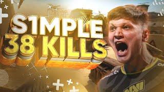 NAVI s1mple - 38 kills on Mirage - First Game in 2021! CS:GO FPL POV