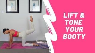 10 MIN BOOTY BURN WORKOUT || At-home Pilates