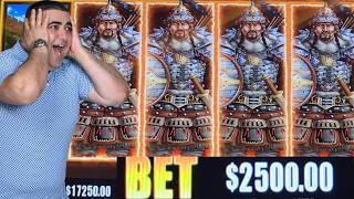 $2,500 Max Bet LIFE-CHANGING JACKPOT!  UNREAL WIN!