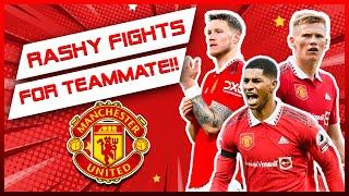 RASHY FIGHTS FOR TEAMMATE!! As key united midfielder SALE PRICE SET!!!