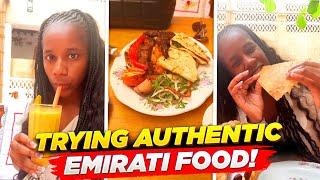 TRYING AUTHENTIC EMIRATI FOOD IN DUBAI