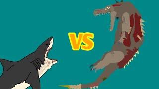 Megalodon vs SCP-682 | AUTO RPG Anything