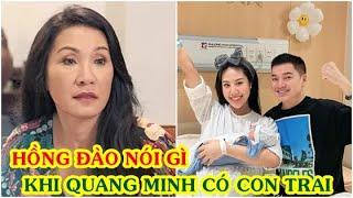 Xót xa trước câu nói của Hồng Đào khi Quang Minh công khai con trai sau 5 năm ly hôn