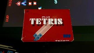 Unboxing CIB Original ELORG/BPS 1987 Tetris Famicom with Gameplay