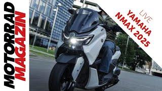 Erstmals als Tech MAX! Yamaha NMAX 125 2025 auf der EICMA