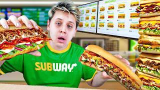 Alle SANDWICHES bei SUBWAY BESTELLEN in 24 STUNDEN+ 1 METER SUBWAY COOKIE