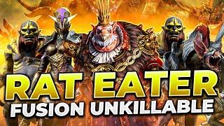 Rat Eater feat  Gnishak Verminlord Fusion EASY Ultra Nightmare Clan Boss! Raid Shadow Legends