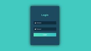 How to make responsive Login Form design using HTML and CSS