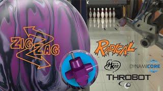 Radical Bowling // ZIG ZAG SOLID // ThroBot Ball Review // URD 10.24.2024