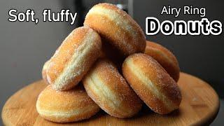 How to make Fluffy Donuts With Basic Tools. Perfecting Yeast Donuts  By @theapron41.