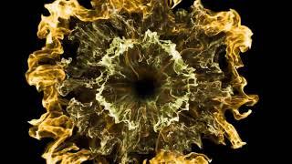 Yellow Shockwave VFX effect black screen